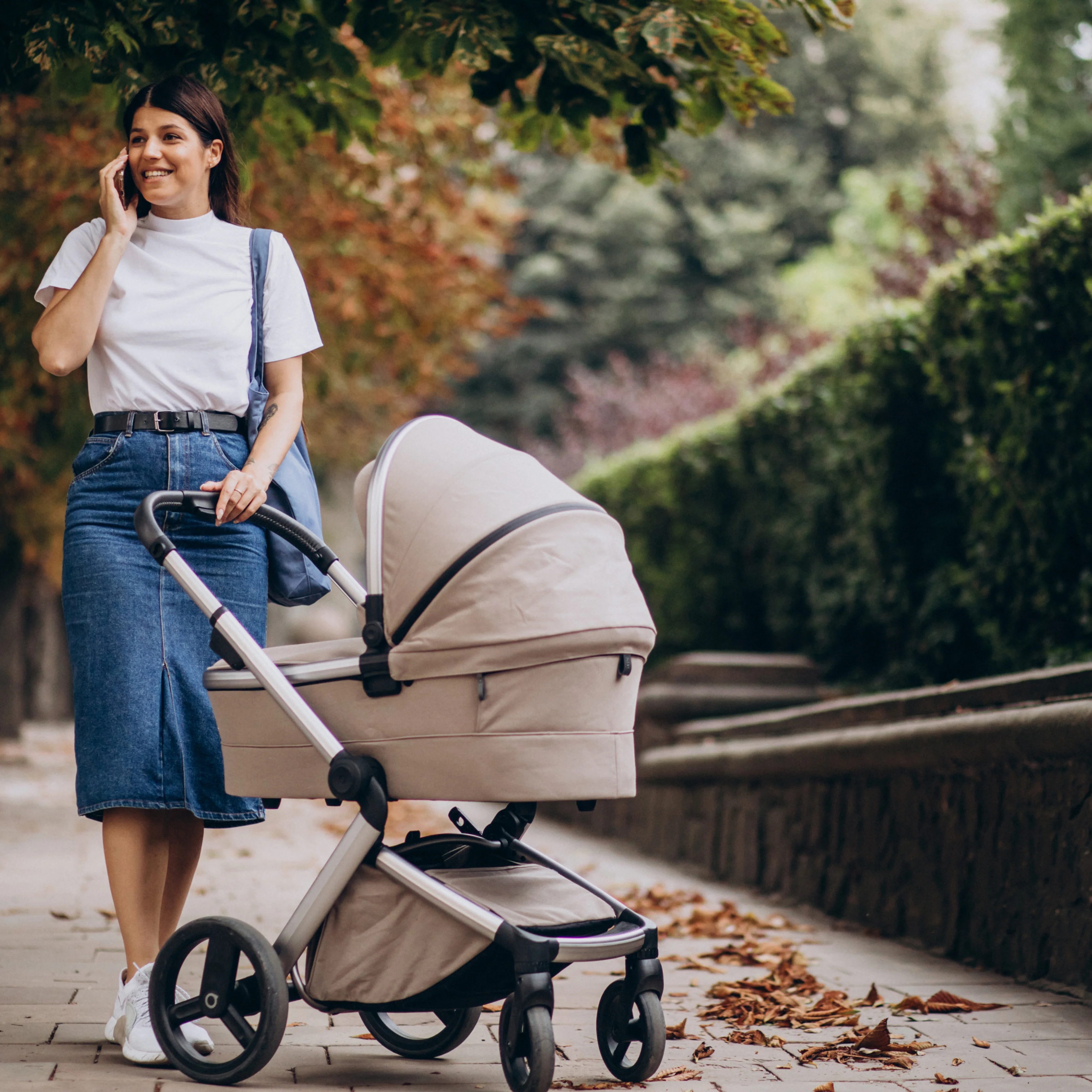Twinky 4-in-1 Kinderwagen Luxury Set - Bordeaux - Image 7