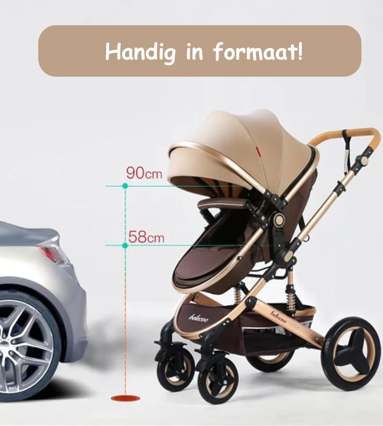 Twinky All-in-1 Kinderwagen Set - Zwart - Image 6