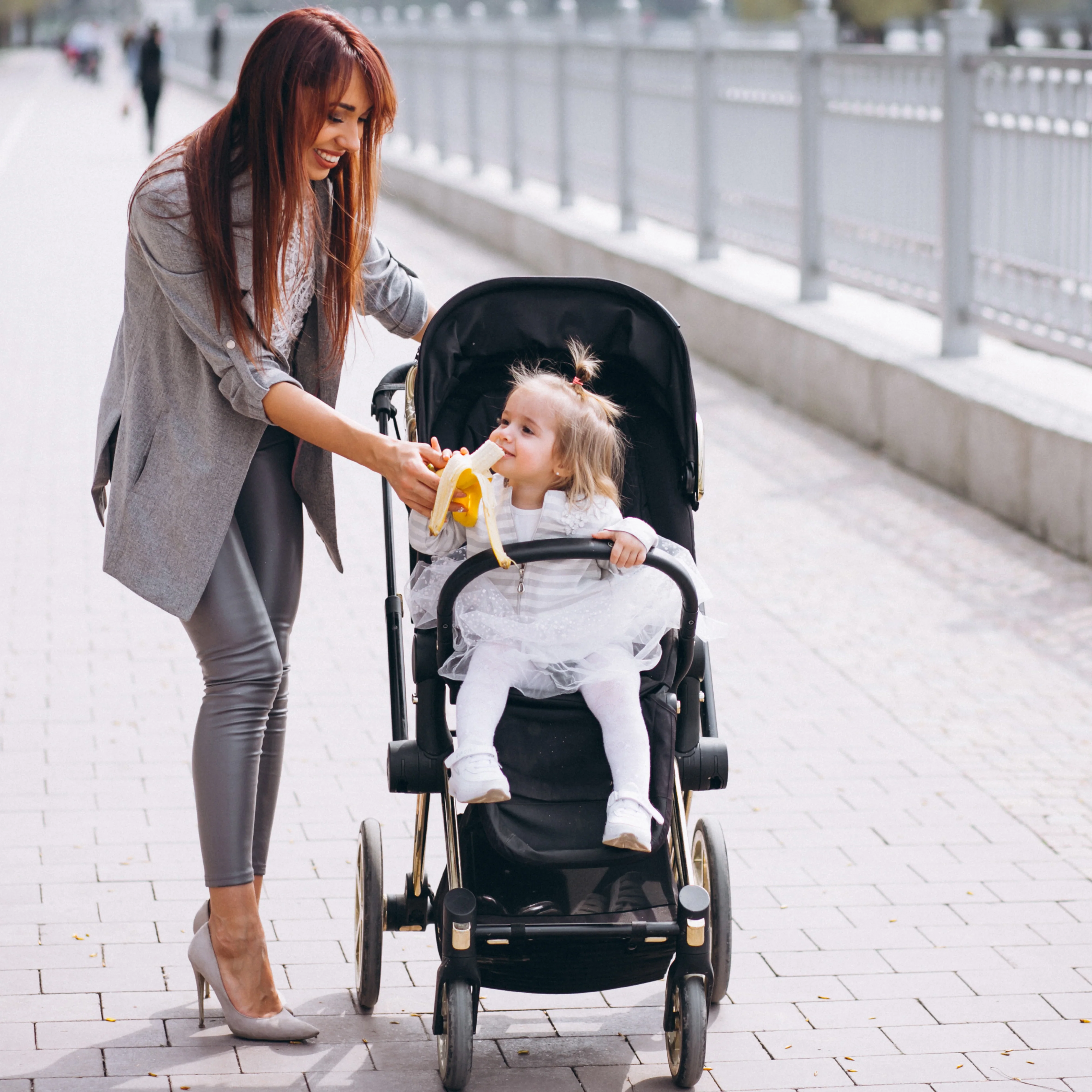 Twinky All-in-1 Kinderwagen Set - Grijs Goud - Image 3