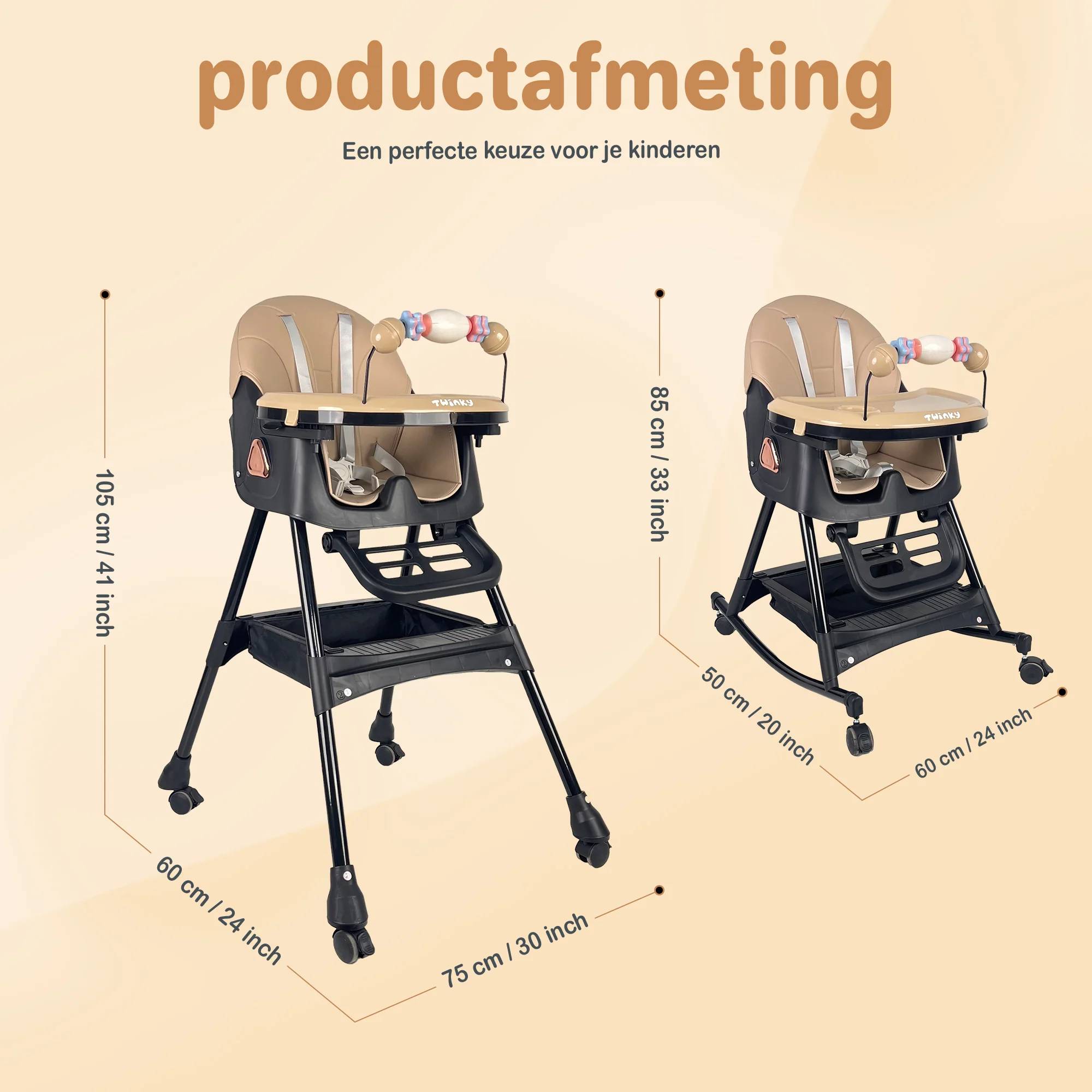 Twinky Kinderstoel SWING - Image 8