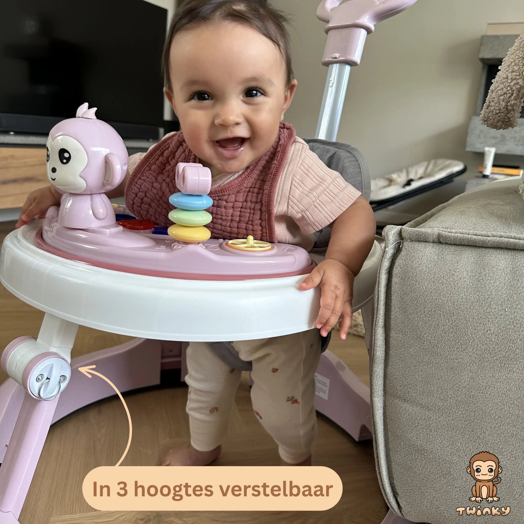 Twinky Babywalker - Loopstoel Azur - Image 11