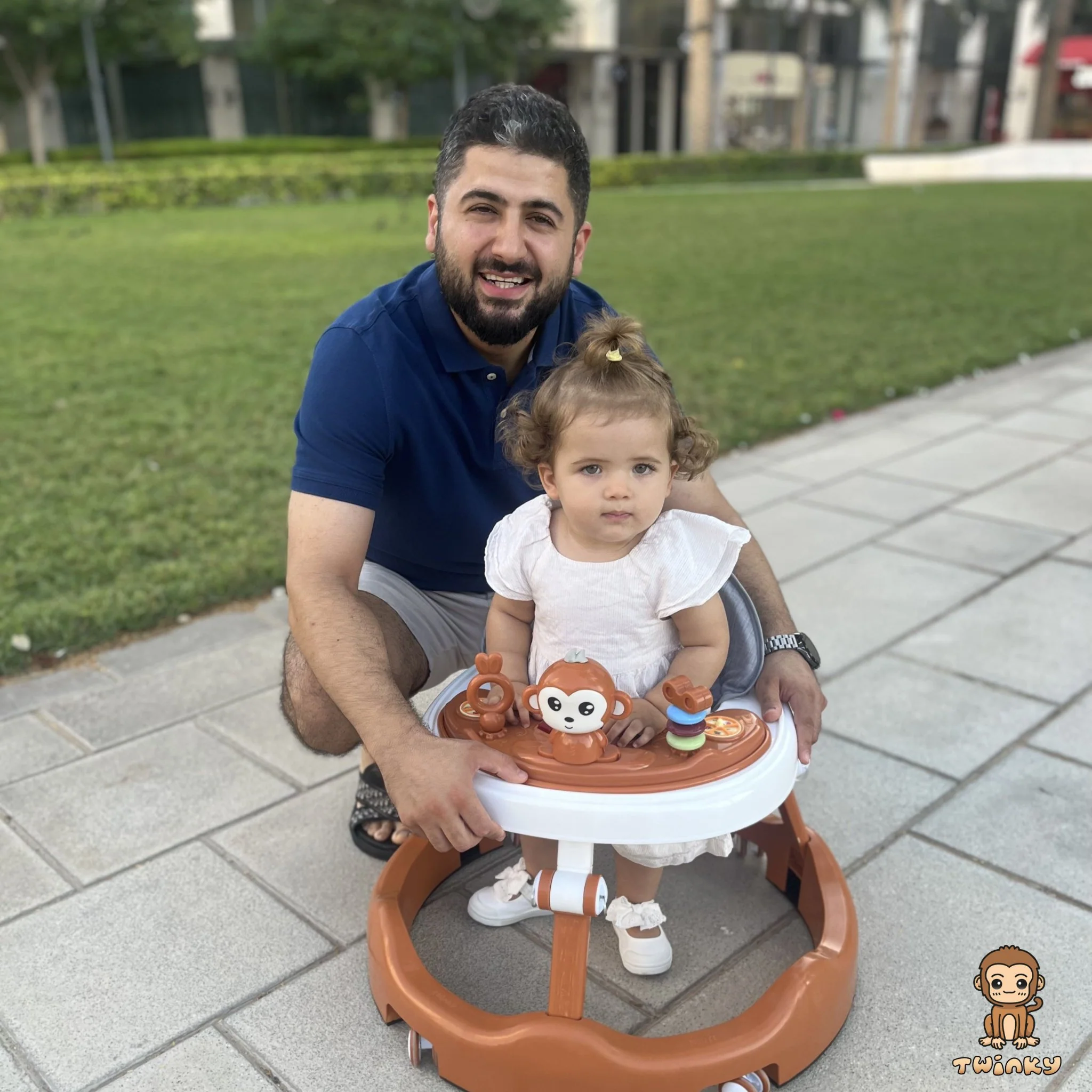 Twinky Babywalker - Loopstoel Azur - Image 15