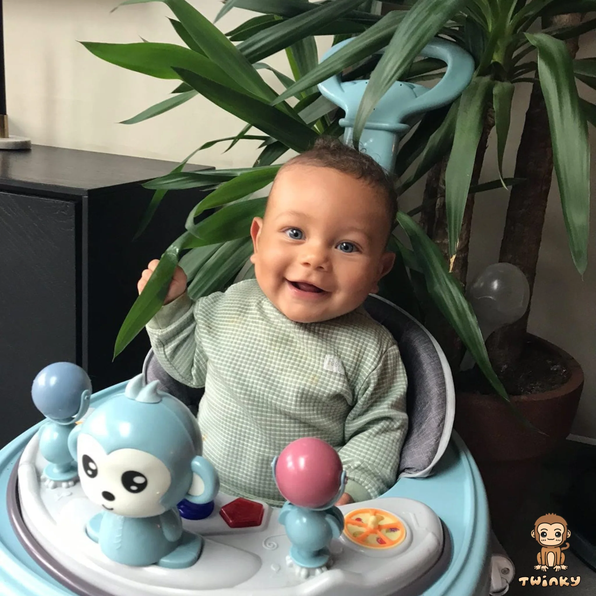 Twinky Babywalker - Loopstoel Azur - Image 18
