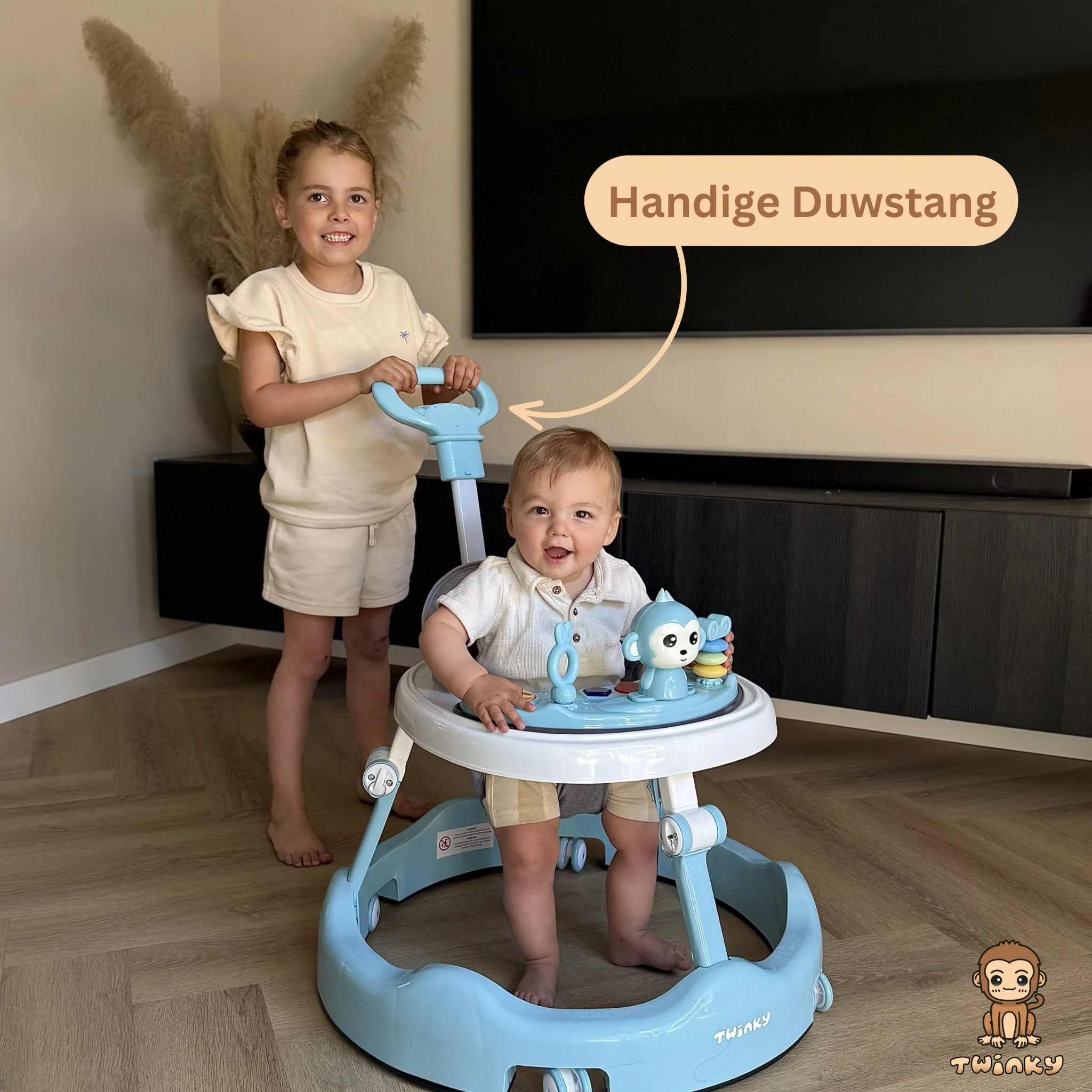 Twinky Babywalker - Loopstoel Azur - Image 4